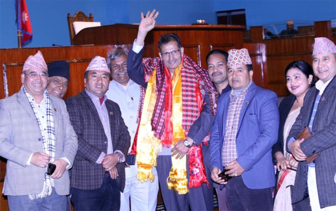 अग्नी सापकोटा सभामुखमा निर्वाचित